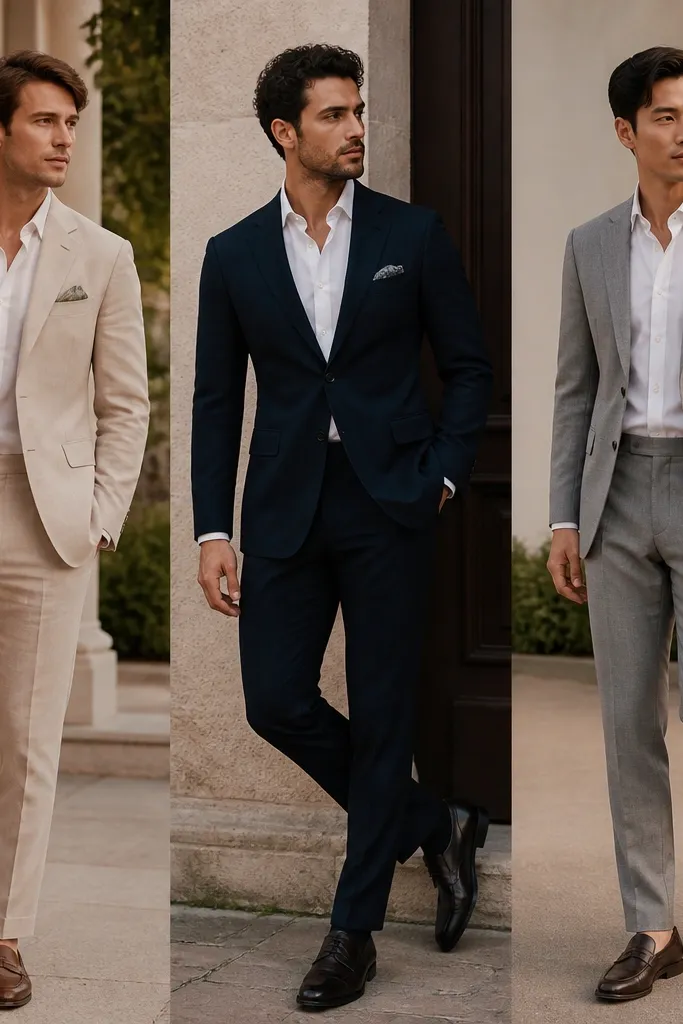 Beginner Semi-Formal Wedding Guest Outfits for Men