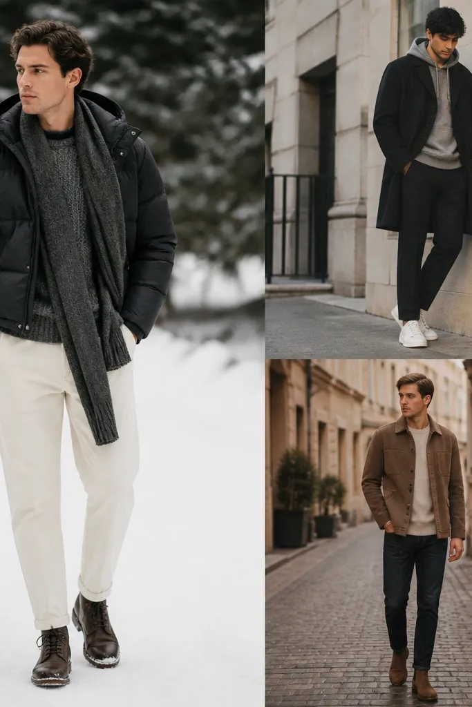 Easy Winter Outfits for Men (Beginner-Friendly)